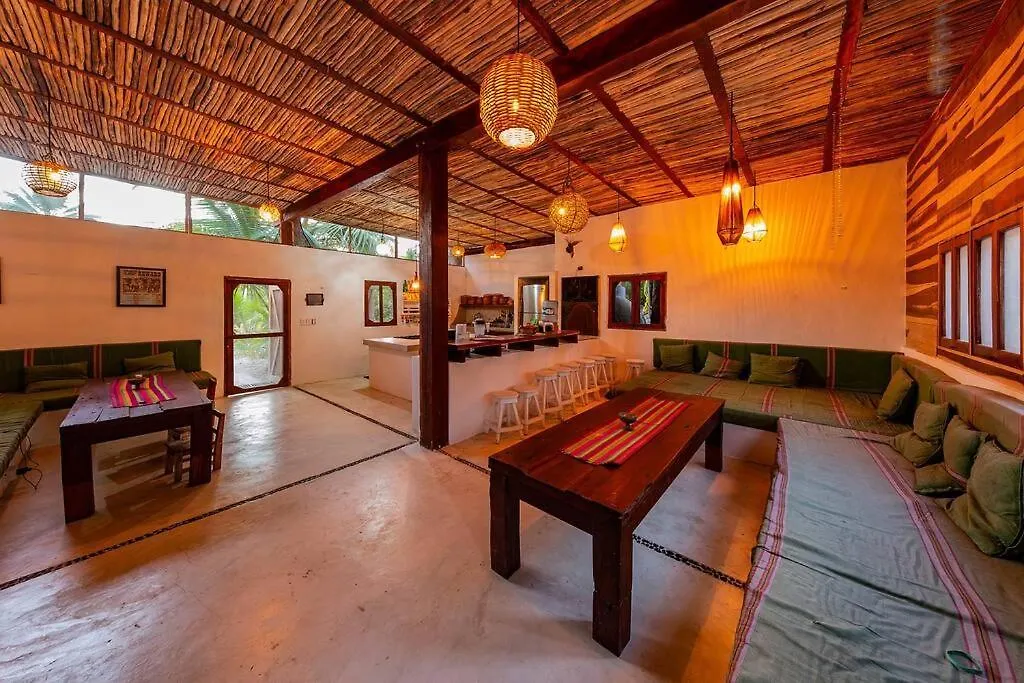 Rancho Pepo - Sian Ka'An Biosphere Beach House Villa Tulum Casa vacanze